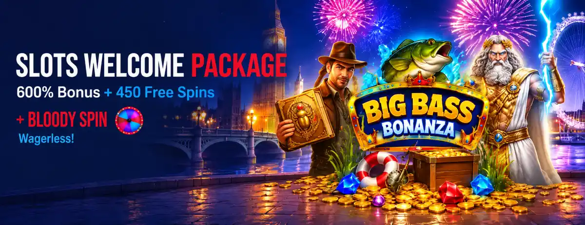 BloodySlots Casino Offers Bonuses and Free Spins
